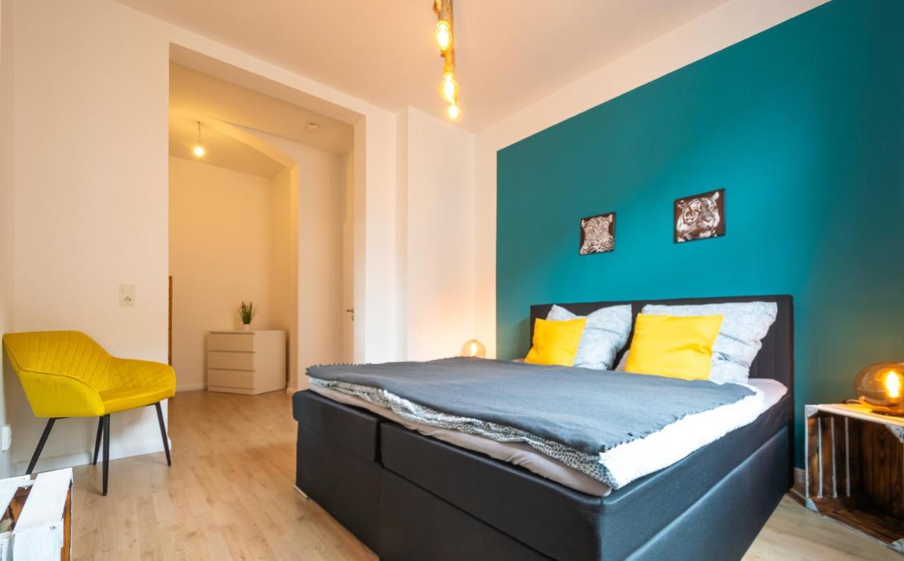 Blue Chili 18 Zentrales City-Apartment Am Hasselbachplatz, 4 Personen 马格德堡 外观 照片