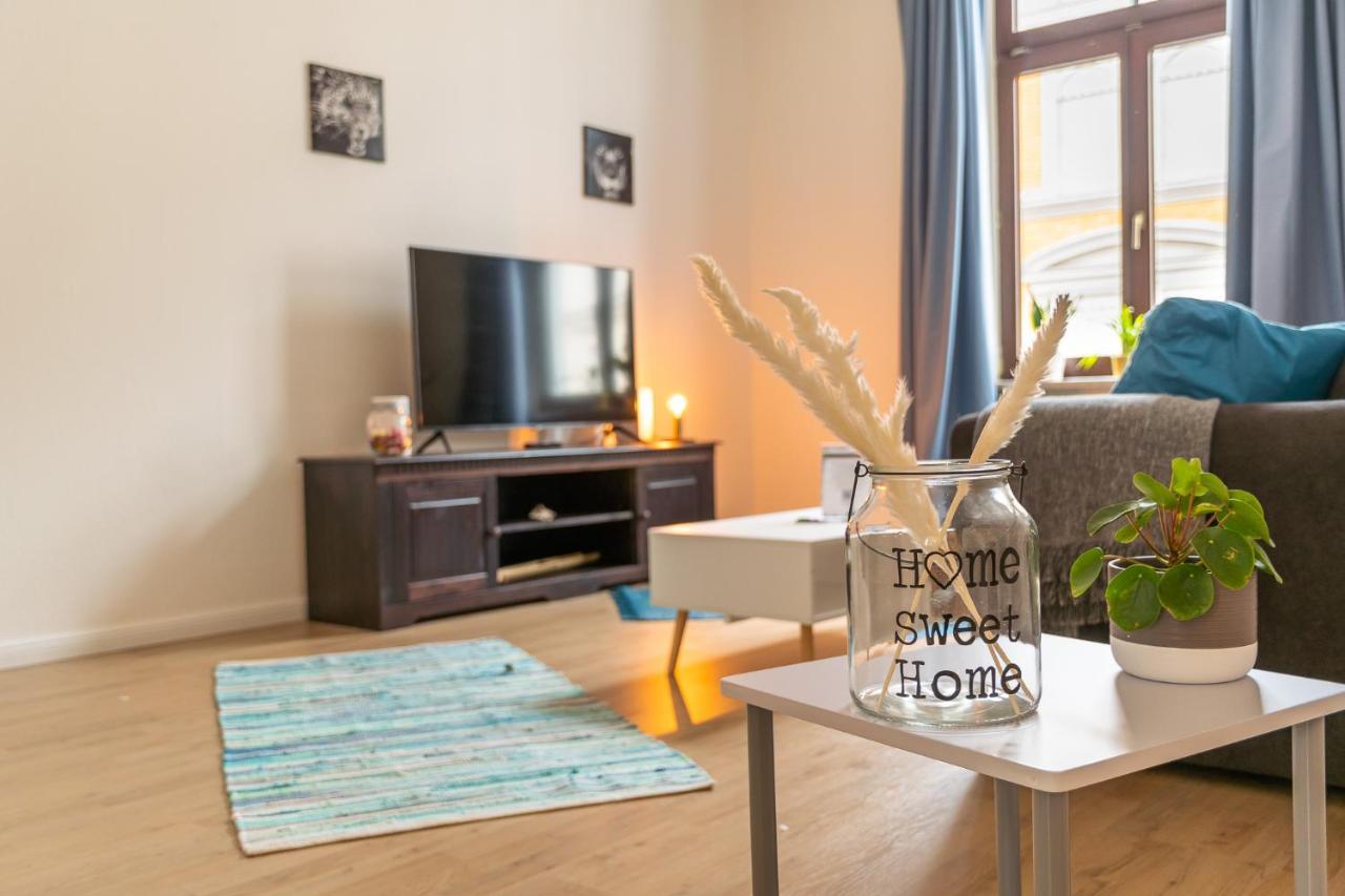 Blue Chili 18 Zentrales City-Apartment Am Hasselbachplatz, 4 Personen 马格德堡 外观 照片