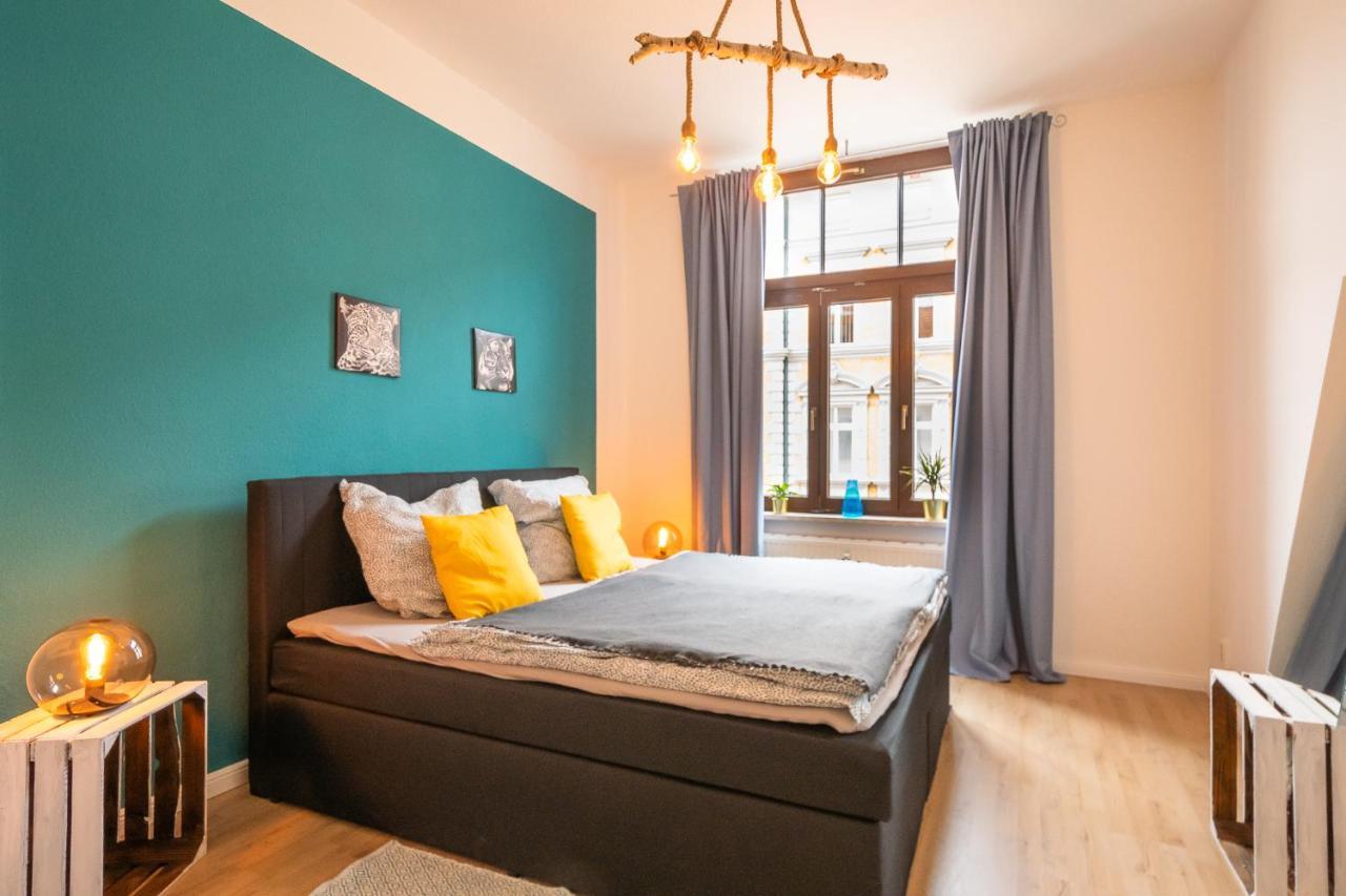 Blue Chili 18 Zentrales City-Apartment Am Hasselbachplatz, 4 Personen 马格德堡 外观 照片