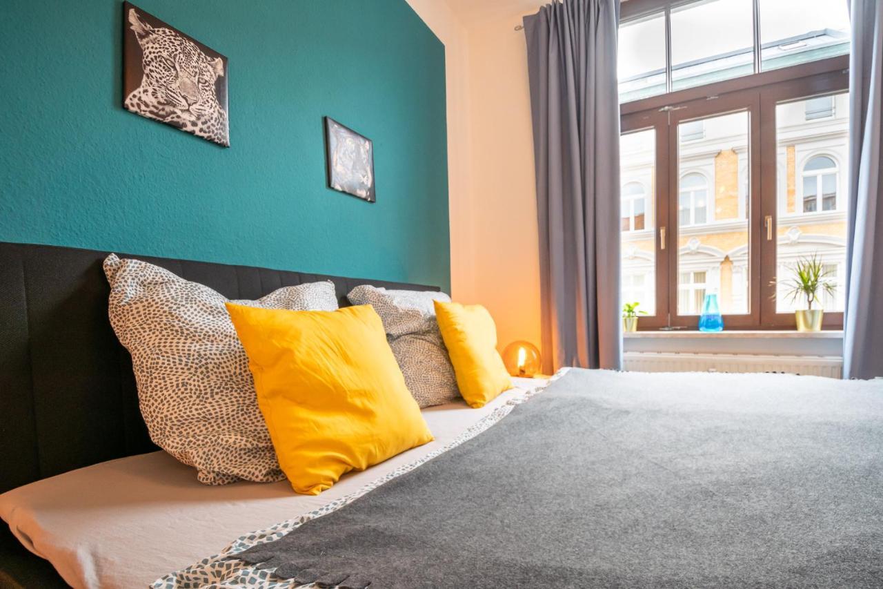 Blue Chili 18 Zentrales City-Apartment Am Hasselbachplatz, 4 Personen 马格德堡 外观 照片